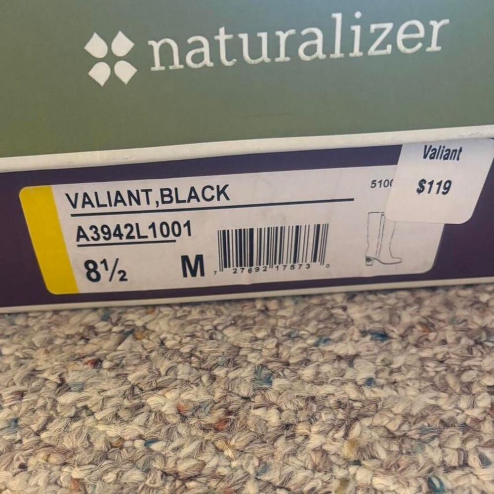 Naturalizer Women's Black Boots - Picture 5 of 6